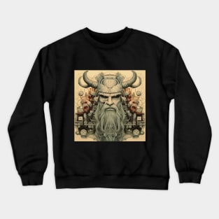 Cyber Viking Crewneck Sweatshirt